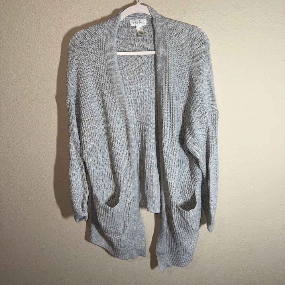Just Be Women’s Cardigan Gray